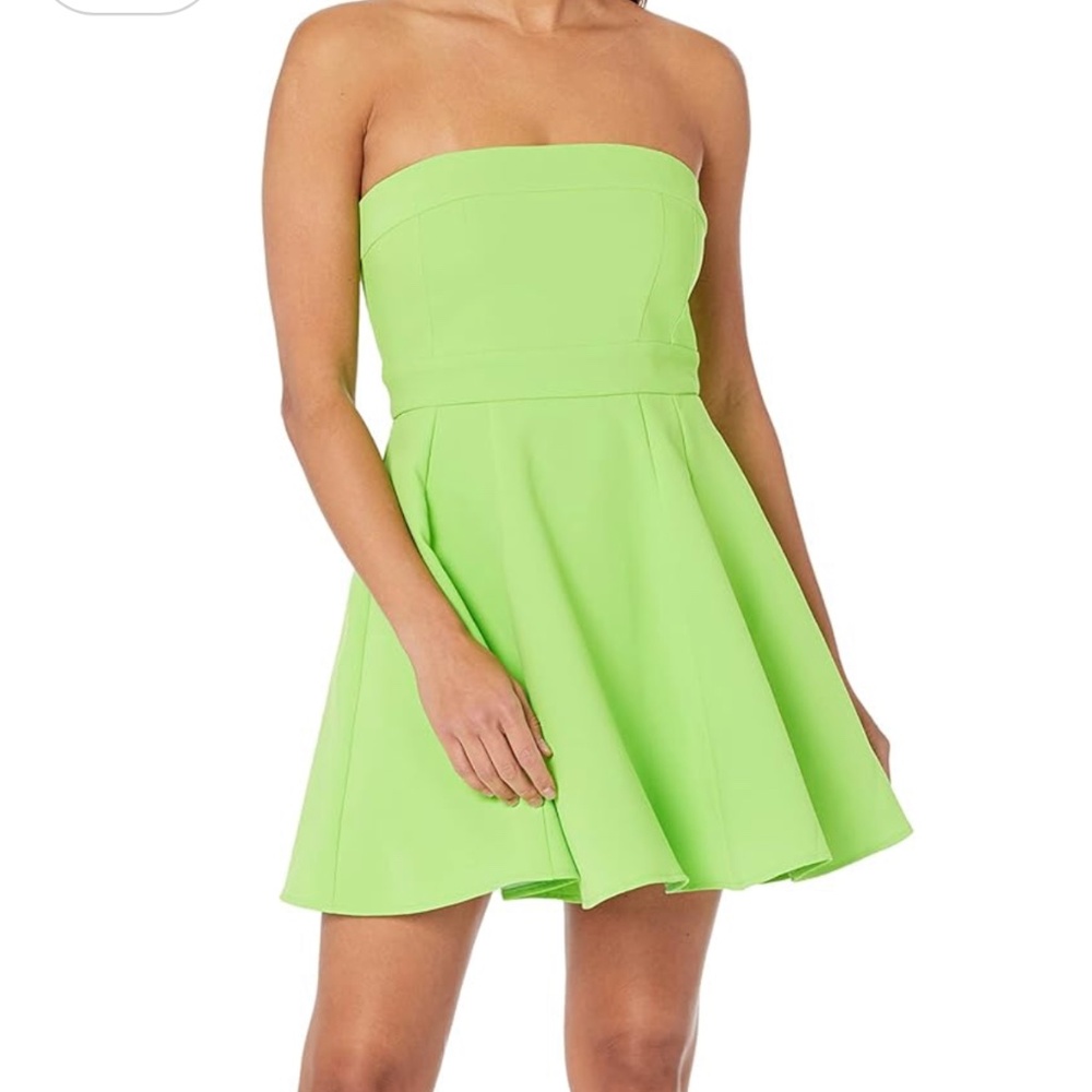 Amanda Uprichard Women's Meryl Dress in Apple— size small